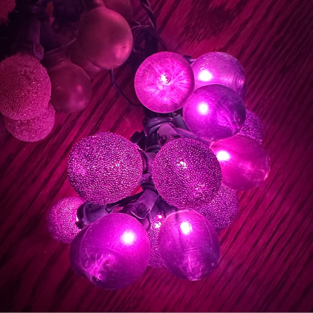 Grape shape string lights - Picture 4 of 7